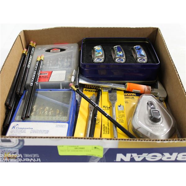 TRAY OF ASSORTED TOOLS