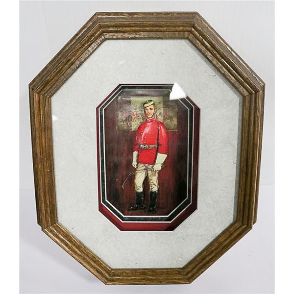 RCMP 3-D LAYERED ART WORK IN FRAME