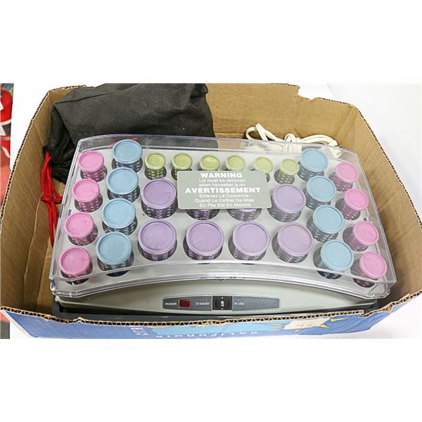 BABYLIS PROFESSIONAL HOT ROLLER SET WITH CLIPS