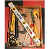Image 1 : FLAT OF HAMMERS AND CARPENTERS TOOLS INCL. DEWALT