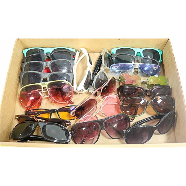 FLAT OF LADIES SUNGLASSES