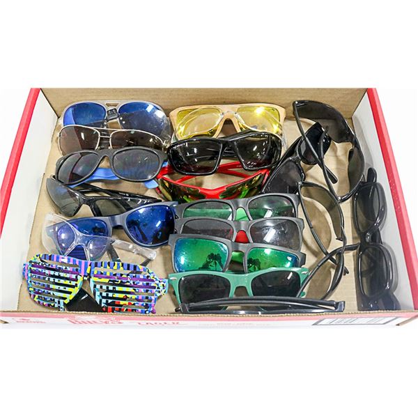 FLAT OF MENS SUNGLASSES