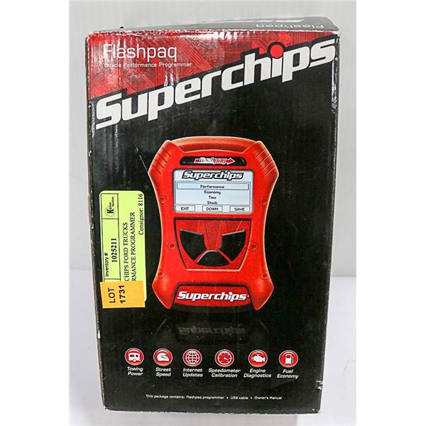 SUPERCHIPS FORD TRUCKS PERFORMANCE PROGRAMMER