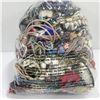 Image 1 : APPROX 10 LB BAG OF ASSORTED VINTAGE JEWELERY
