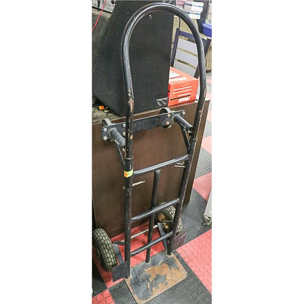 HEAVY DUTY PNEUMATIC TIRE DOLLY/CART - ALL STEEL