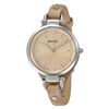 Image 1 : NEW FOSSIL WATCH TAN LEATHER BAND MSRP $190 32MM. JEWELLERY.