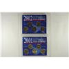 Image 1 : 2001 & 2002 GOLD LAYERED 50 STATE QUARTER SETS