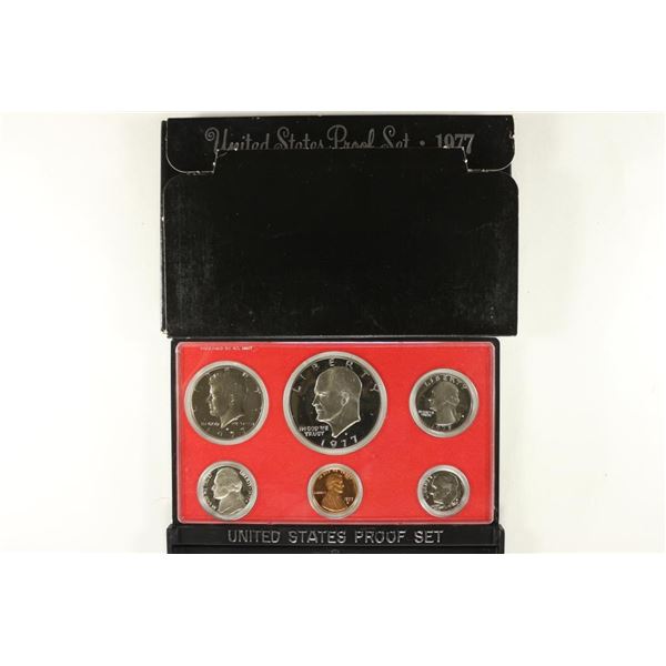 1977 US PROOF SET (WITH BOX)