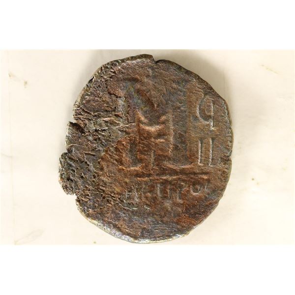 M=40 NUMMI BYZANTINE EMPIRE ANCIENT COIN