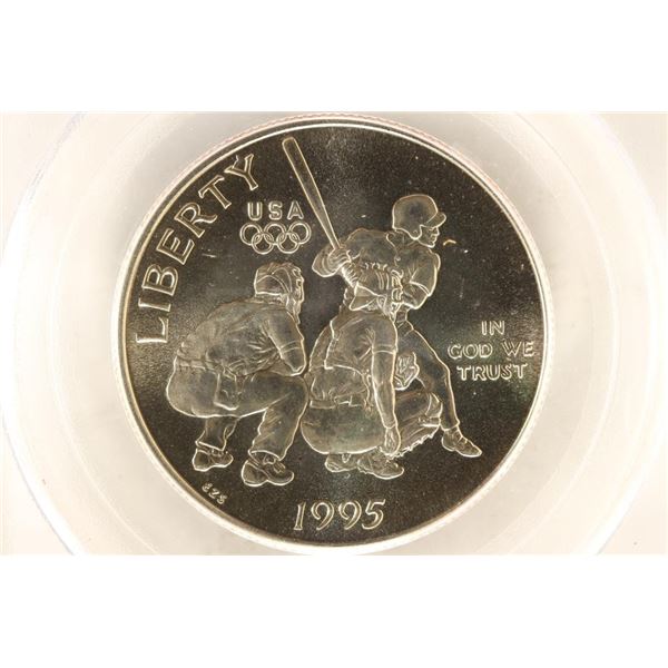 1995-S BASEBALL COMMEMORATIVE HALF DOLLAR