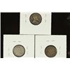 Image 2 : 1902-H, 1903-H & 1905 CANADA SILVER 10 CENTS