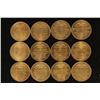 Image 2 : 12 ASSORTED 1'' BRONZE STATE TOKENS