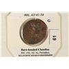 Image 3 : 41-54 A.D. CLAUDIUS I ANCIENT COIN