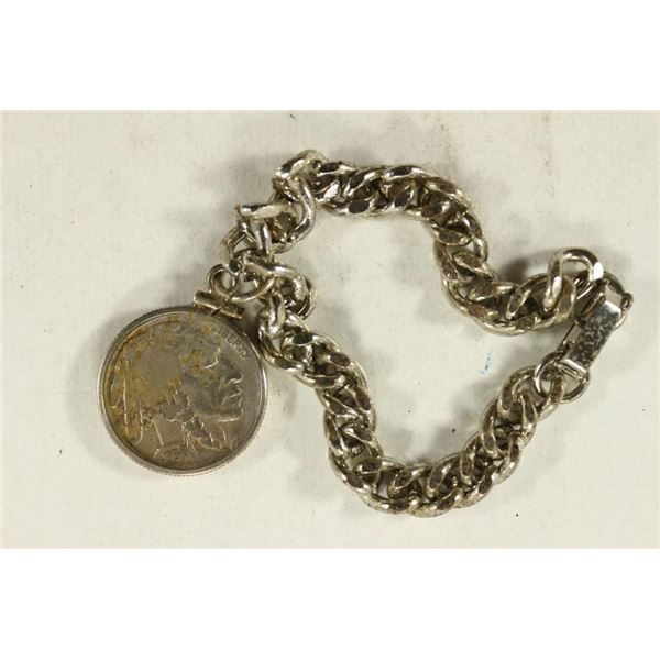 1936-S BUFFALO NICKEL BRACELET