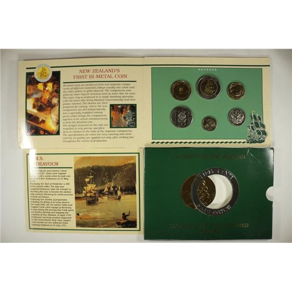 NEW ZEALAND 1994 BRILLIANT UNC COIN SET