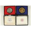 Image 1 : 2 US MINT MEDALS 1972 BICENTENNIAL AND A GENERAL
