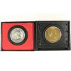 Image 2 : 2 US MINT MEDALS 1972 BICENTENNIAL AND A GENERAL