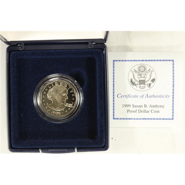 1999 SBA DOLLAR PROOF DOLLAR COIN