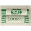 Image 1 : 2-$5 ROLLS OF 2011-P & D ROOSEVELT DIMES BU