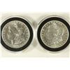 Image 1 : 1878-S & 1903-P MORGAN SILVER DOLLARS BOTH AU/BU
