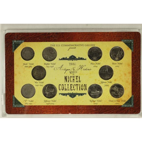 THE ANTIUQE AND HISTORIC NICKEL COLLECTION