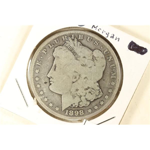 1898-S MORGAN SILVER DOLLAR