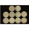Image 2 : 10 ASSORTED SILVER ROOSEVELT DIMES