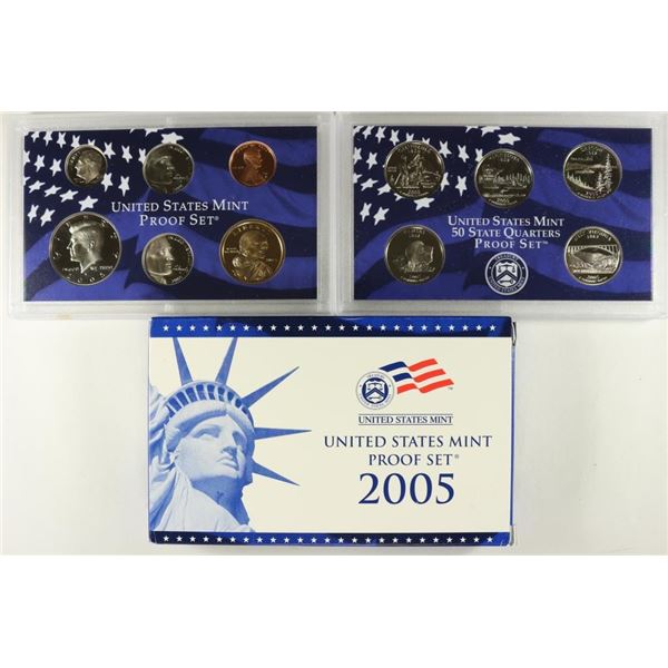 2005 US PROOF SET (WITH BOX)