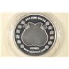 Image 2 : 1 TROY OZ .999 FINE SILVER PROOF ROUND "ARLENE"