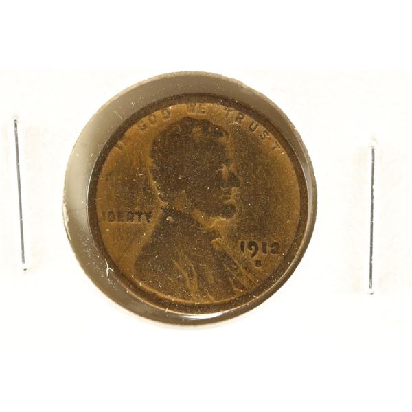 1912-S LINCOLN CENT (SEMI-KEY)