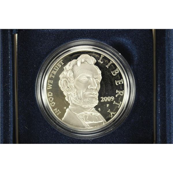 2009 ABRAHAM LINCOLN COMMEMORATIVE PF SILVER