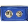 Image 1 : 1986-S US LIBERTY PROOF 2 COIN SET
