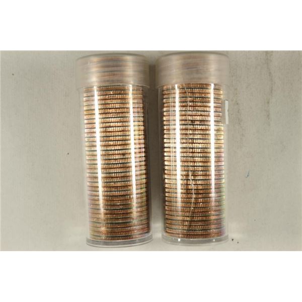 2-$10 ROLLS OF 2005-P & D WEST VIRGINIA QUARTERS