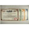 Image 3 : 4 VINTAGE STOCK CERTIFICATES THE BALTIMORE AND