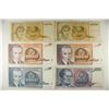 Image 1 : YUGOSLAVIA 2-1990-100 DINARA, 2-1990-1000 DINAR,