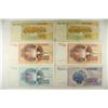 Image 2 : YUGOSLAVIA 2-1990-100 DINARA, 2-1990-1000 DINAR,