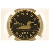 Image 1 : 2018 CANADA GILT SILVER DOLLAR FROM THE SILVER