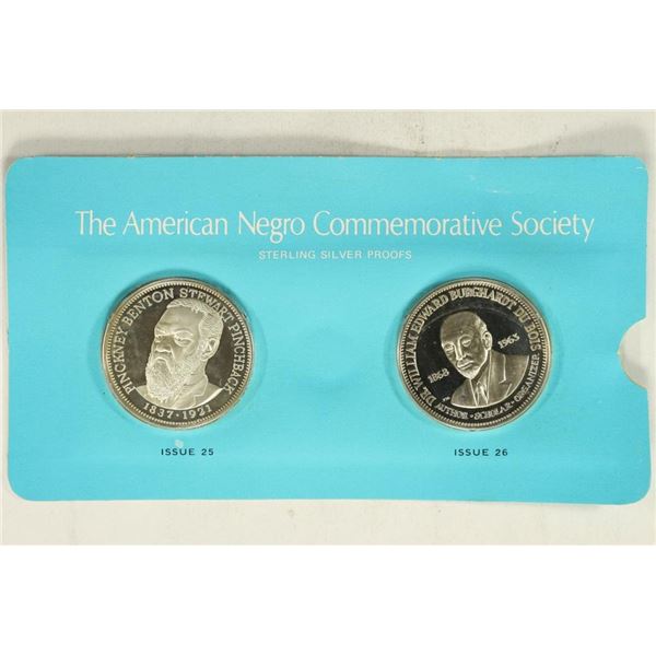 2-STERLING SILVER PROOF MEDALS BY THE AMERICAN
