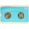 Image 2 : 2-STERLING SILVER PROOF MEDALS BY THE AMERICAN