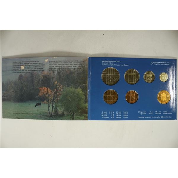 1993 NETHERLAND DUTCH MINT SET