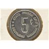 Image 2 : JACKSON GOOD FOR 5 CENT PRISON TOKEN, MICHIGAN
