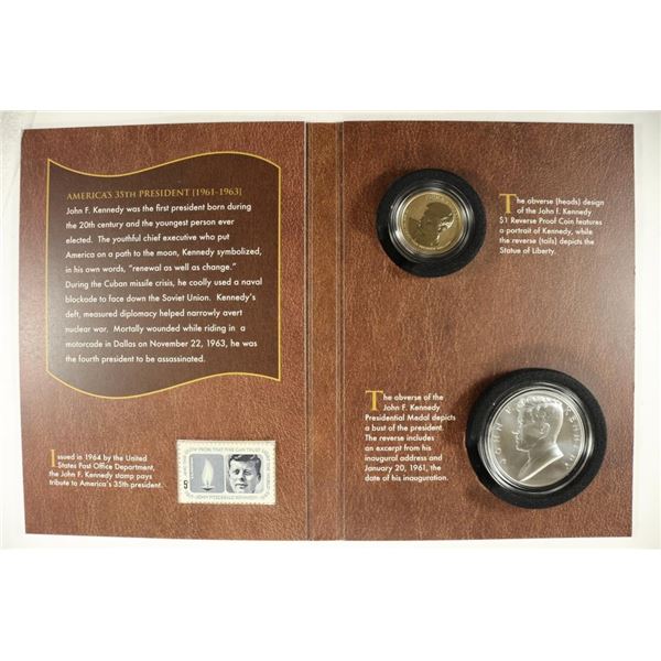 2015 JOHN F. KENNEDY COIN & CHRONICLES SET