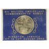 Image 1 : 1966 JAMAICA 5 SHILLINGS 8TH BRITISH EMPIRE AND