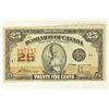 Image 1 : 1923 DOMINION OF CANADA 25 CENT FRACTIONAL