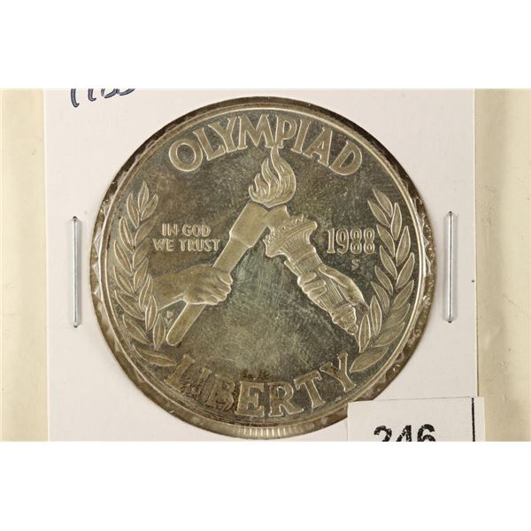 1988-S US OLYMPIC PROOF SILVER DOLLAR