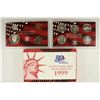 Image 1 : 1999 US SILVER PROOF SET (WITH BOX)
