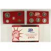 Image 2 : 1999 US SILVER PROOF SET (WITH BOX)
