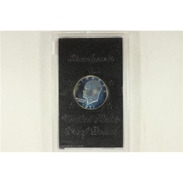 1971-S IKE SILVER DOLLAR (BROWN PACK) NO BOX
