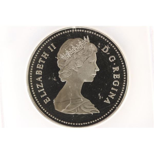 1981 CANADA  DOLLAR ICG PR69 DCAM