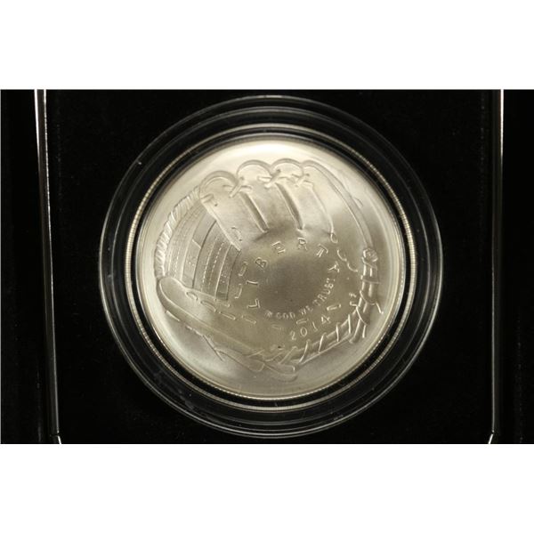 2014 NATIONAL BASEBALL HALL OF FAME UNC SILVER